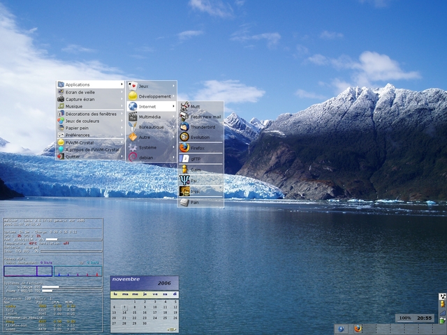 Mon environnement graphique